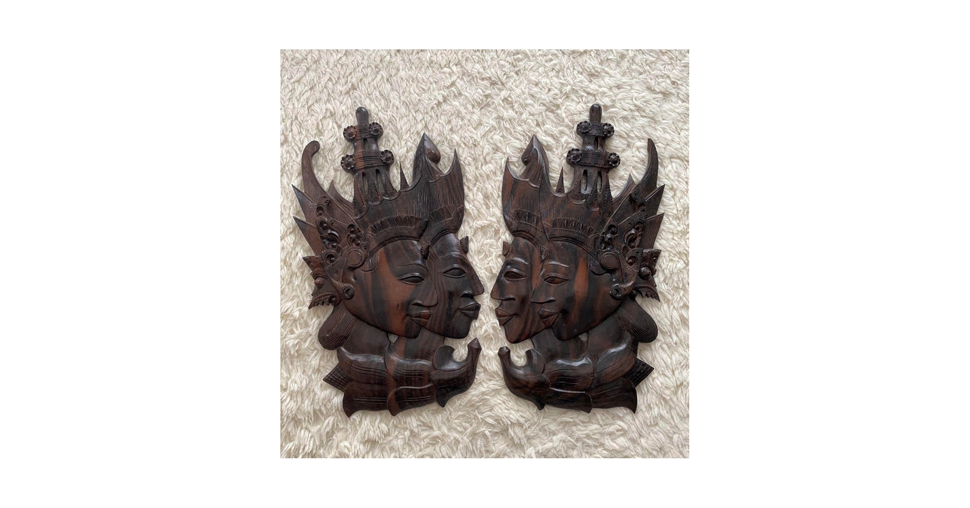 部屋の格が上がります　￼木彫　一刀彫　インテリア　インドネシア　インドネシア 部屋の格が上がります ￼木彫 一刀彫 インテリア インドネシア